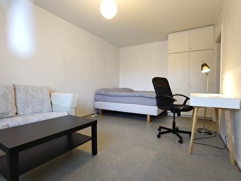 Cozy 30.5 sq. m. furnished studio apartment with a separate kitchen