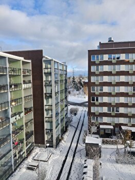 Yksiö Pohjois-Hervannassa, tk, alkovi, ransk. parveke