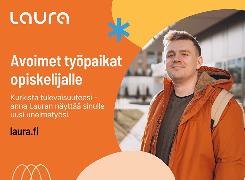 Laura – Hyviä töitä näkyvissä opiskelijoille